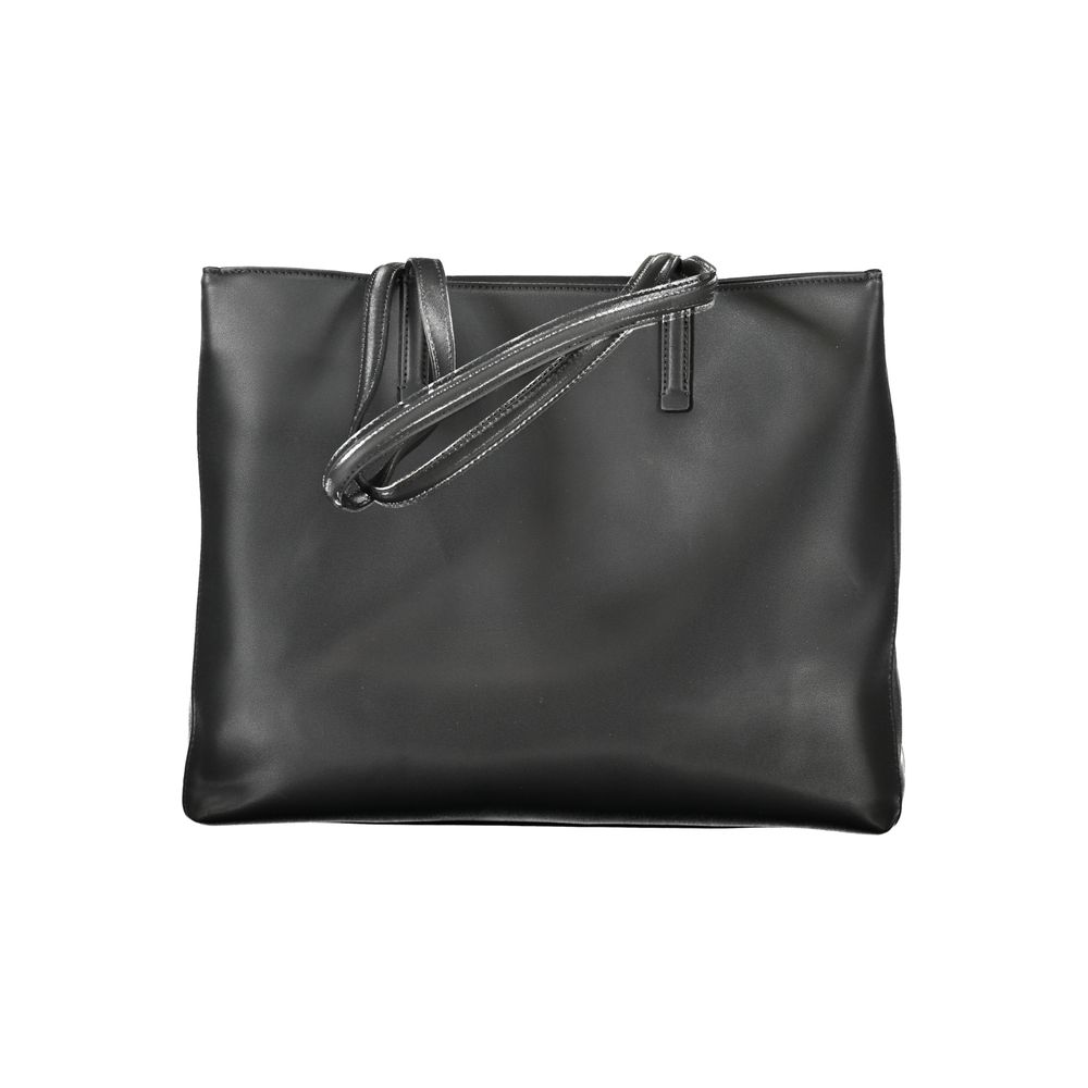 Sac à main en polyester noir Calvin Klein