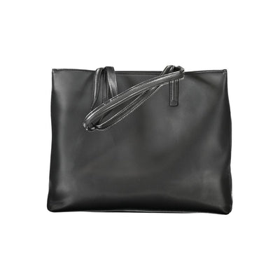 Sac à main en polyester noir Calvin Klein