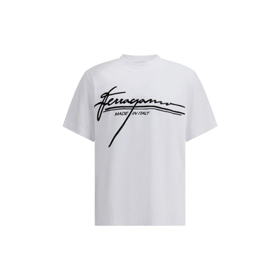 T-shirt avec logo Ferragamo