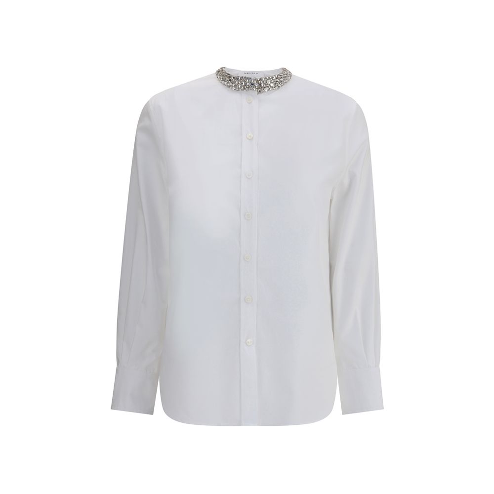 Alexander McQueen Shirt met versierde kraag