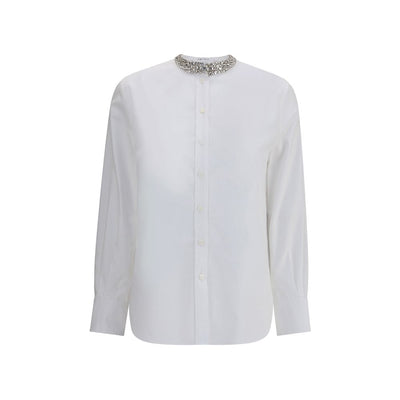 Alexander McQueen Shirt met versierde kraag