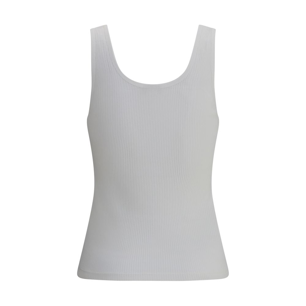 Chloé geribbelde jersey top