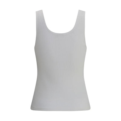 Chloé geribbelde jersey top