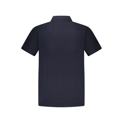 Polo en coton bleu Hugo Boss