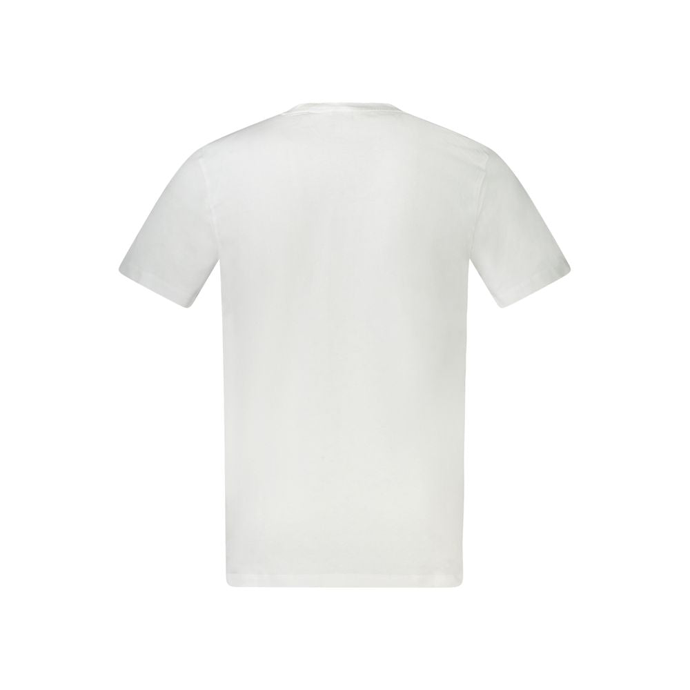 Hugo Boss Wit Katoenen Heren T-shirt