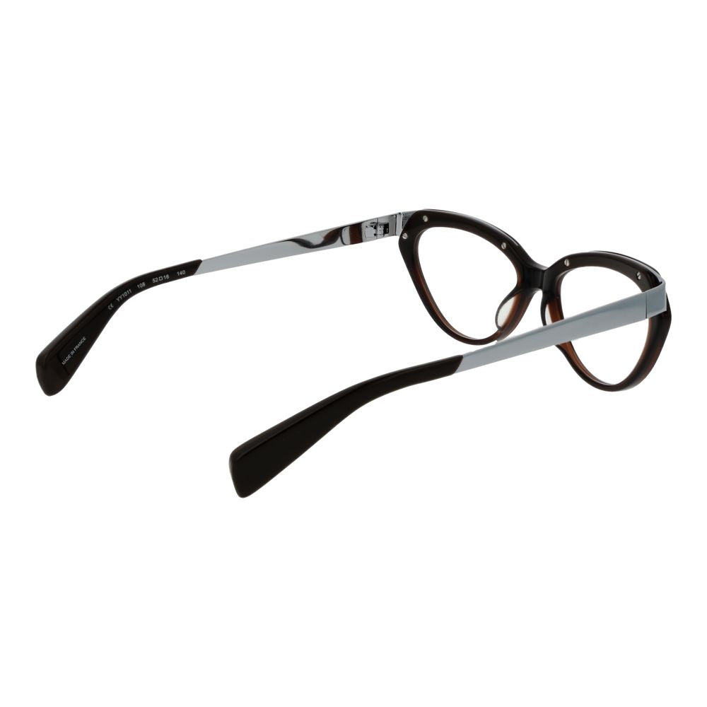 Yohji Yamamoto bruine unisex brillenglazen