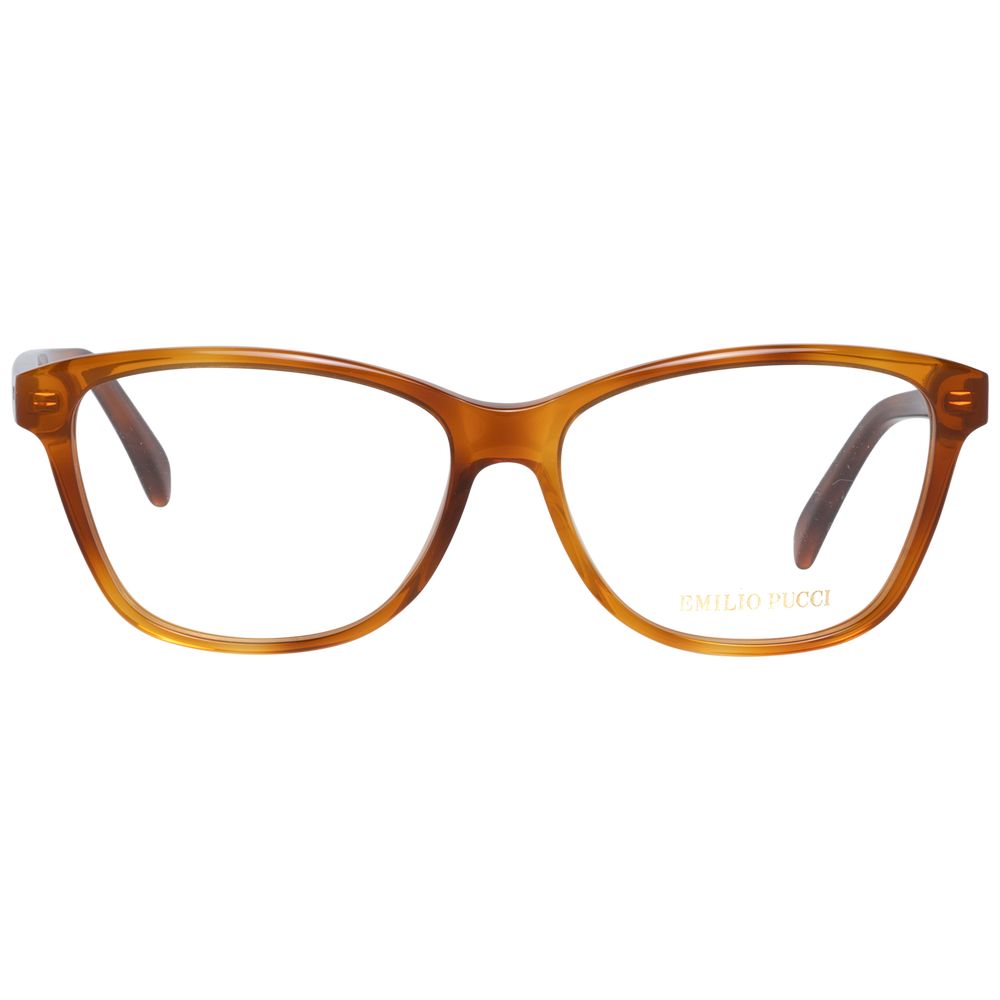 Montures de lunettes marron pour femme Emilio Pucci