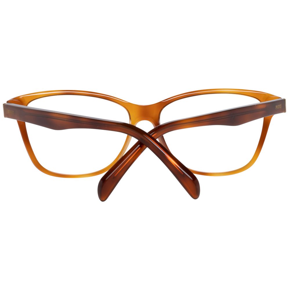 Montures de lunettes marron pour femme Emilio Pucci