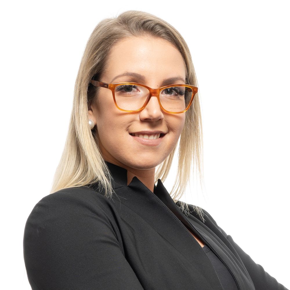 Montures de lunettes marron pour femme Emilio Pucci