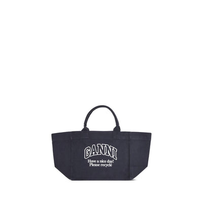 Sac fourre-tout en toile XXL Ganni