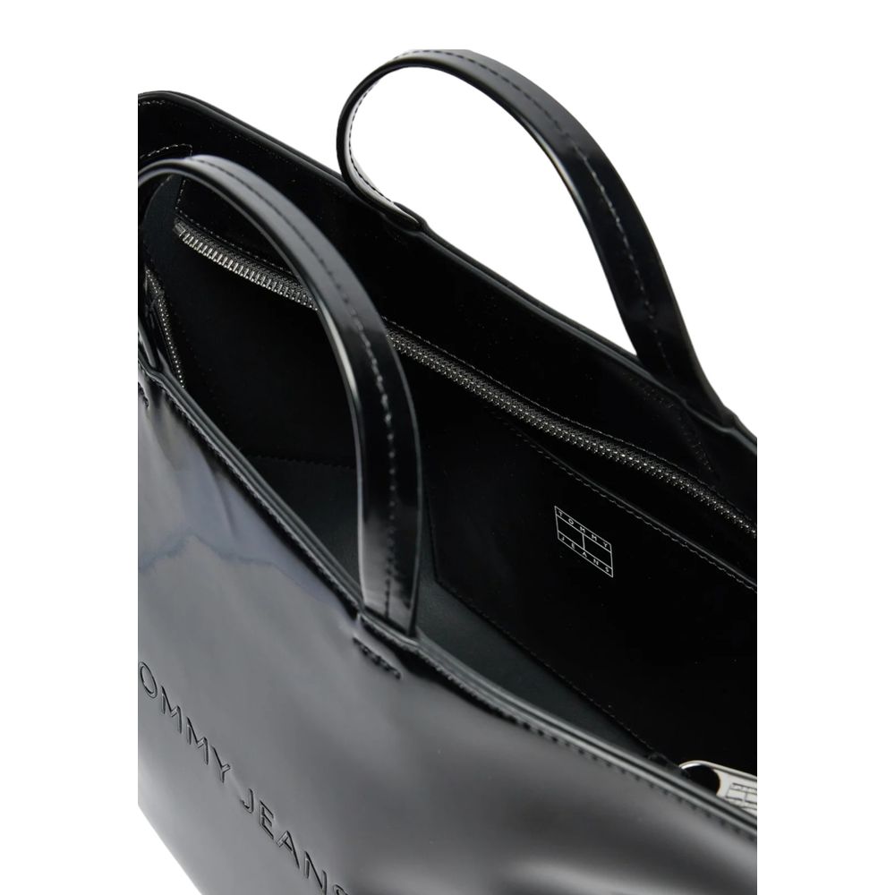 Sac à main Tommy Hilfiger en polyéthylène noir