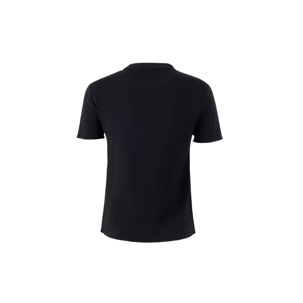 T-shirt en soie noire de Tom Ford