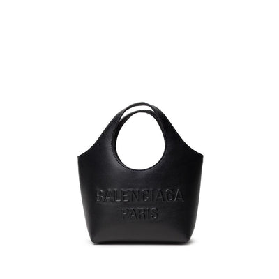 Balenciaga Black Leather Tote Bag