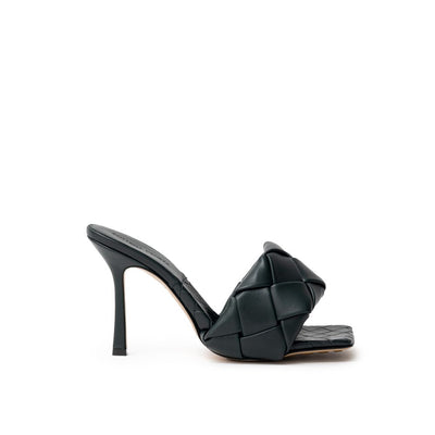Bottega Veneta groene leren sandaal