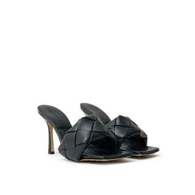 Bottega Veneta groene leren sandaal