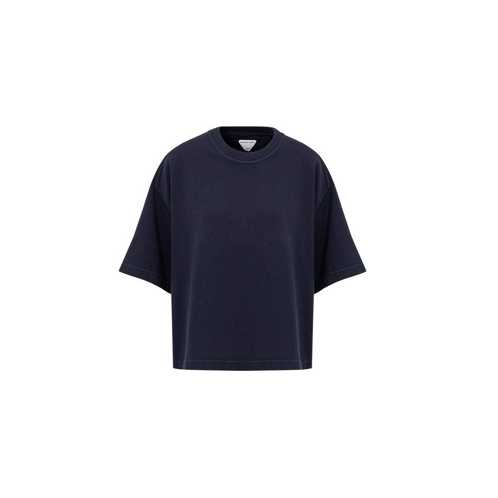 T-shirt en coton bleu Bottega Veneta