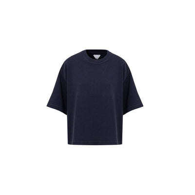 T-shirt en coton bleu Bottega Veneta
