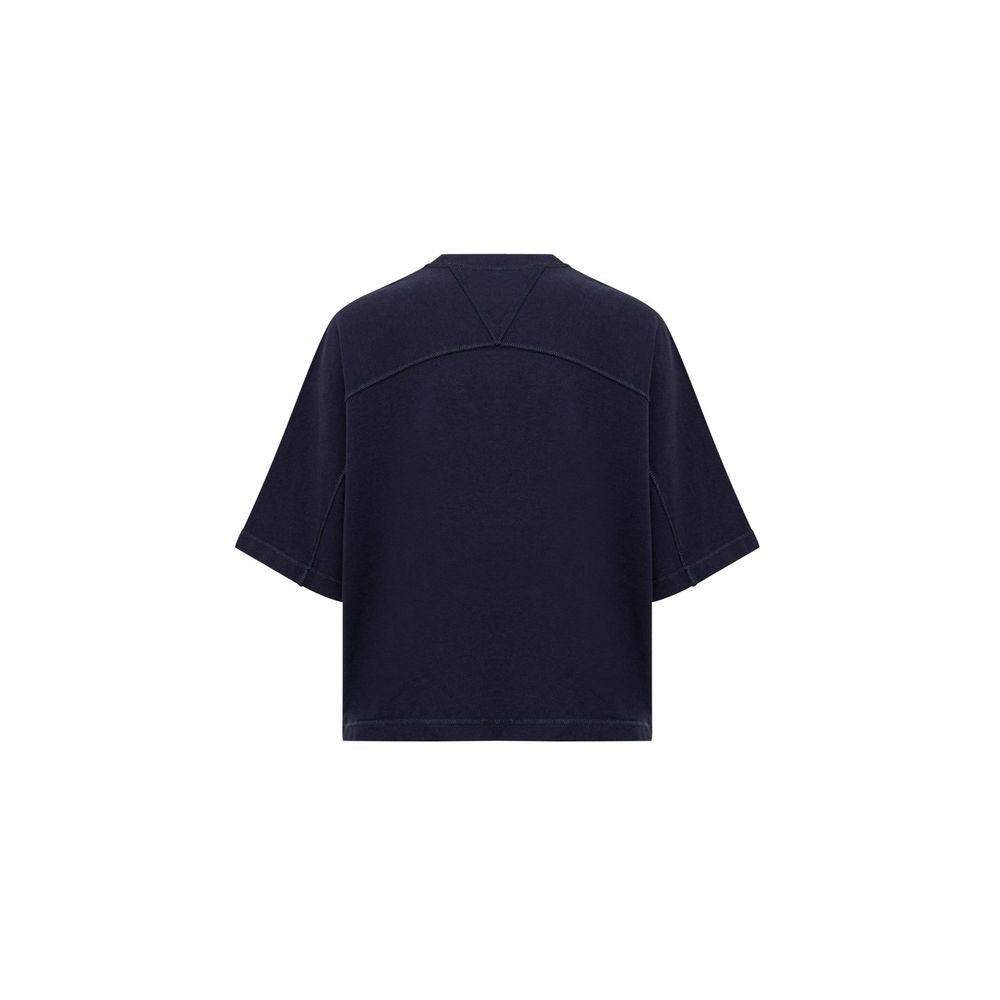 T-shirt en coton bleu Bottega Veneta