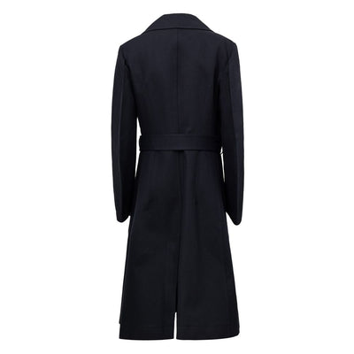 Manteau-tranchée en coton bleu de Bottega Veneta