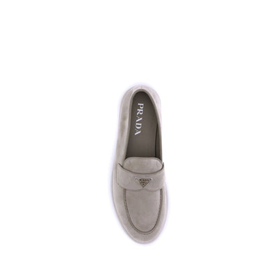 Prada suède loafers