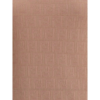 Fendi FF-patroon midi-jurk