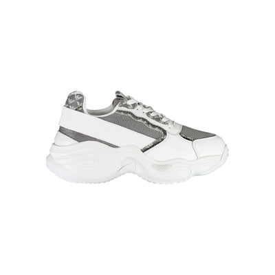 Emporio Armani witte polyester sneaker