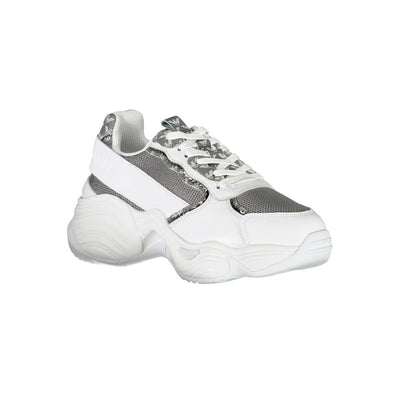 Emporio Armani witte polyester sneaker