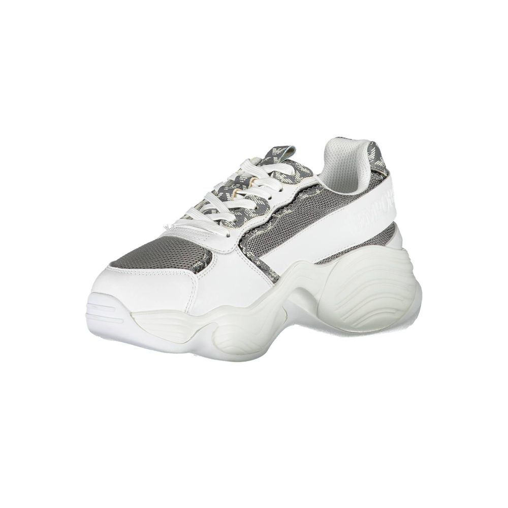 Emporio Armani witte polyester sneaker