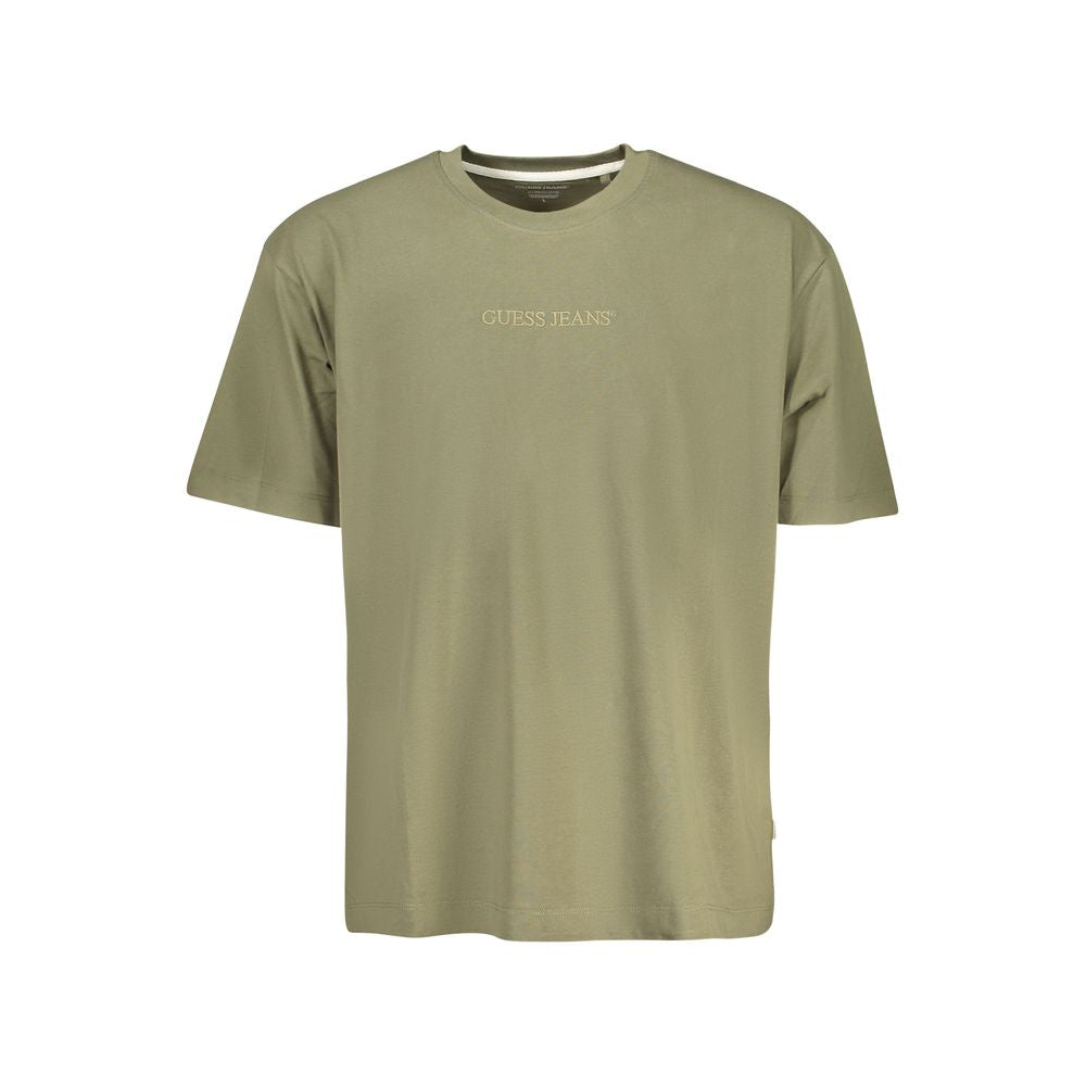 Guess Jeans Groen Katoenen Heren T-shirt