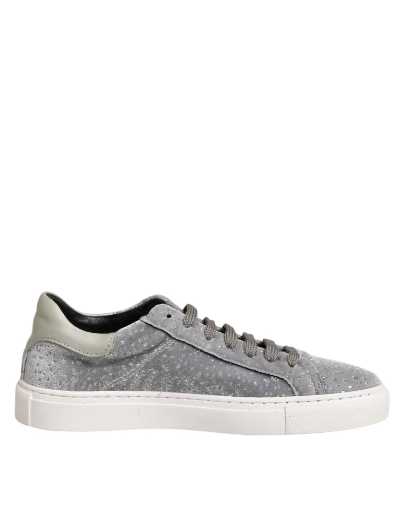 HIDE &amp; JACK Grijze suède lage veterschoenen