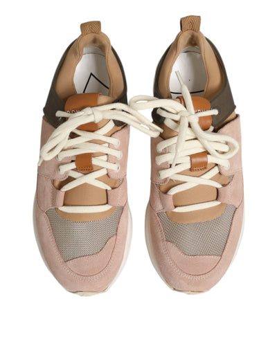 Dondup Multicolor Suede Low Top Dames Sneakers