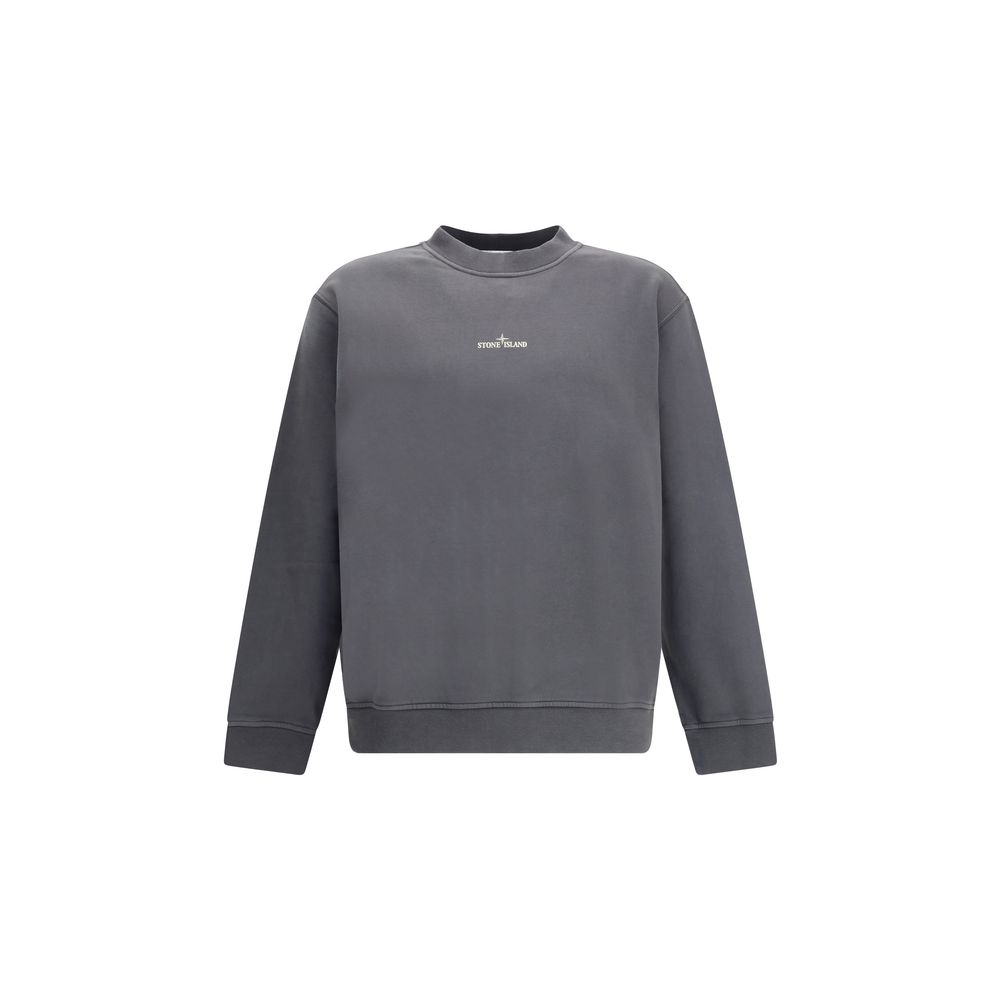 Sweat-shirt avec logo Stone Island