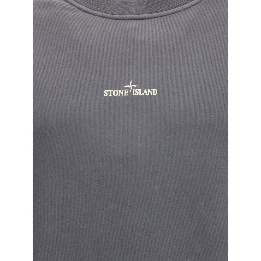 Sweat-shirt avec logo Stone Island
