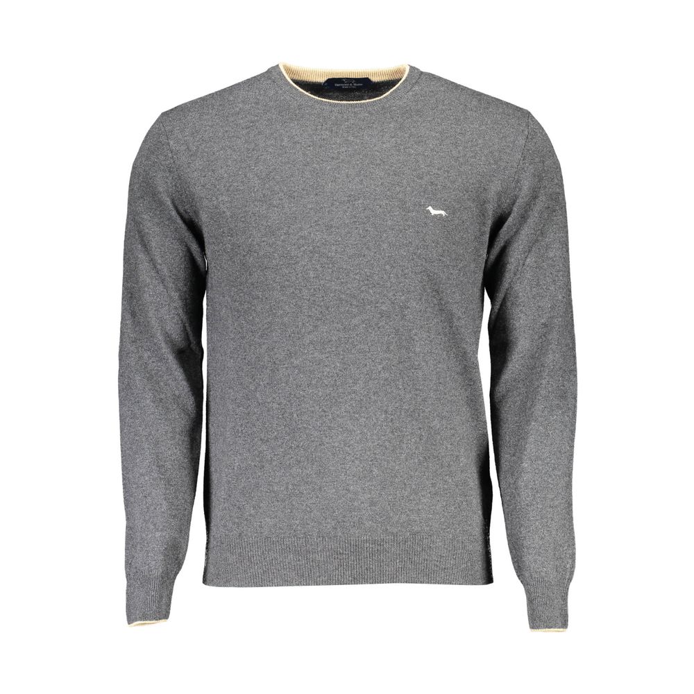 Pull en laine grise Harmont &amp; Blaine