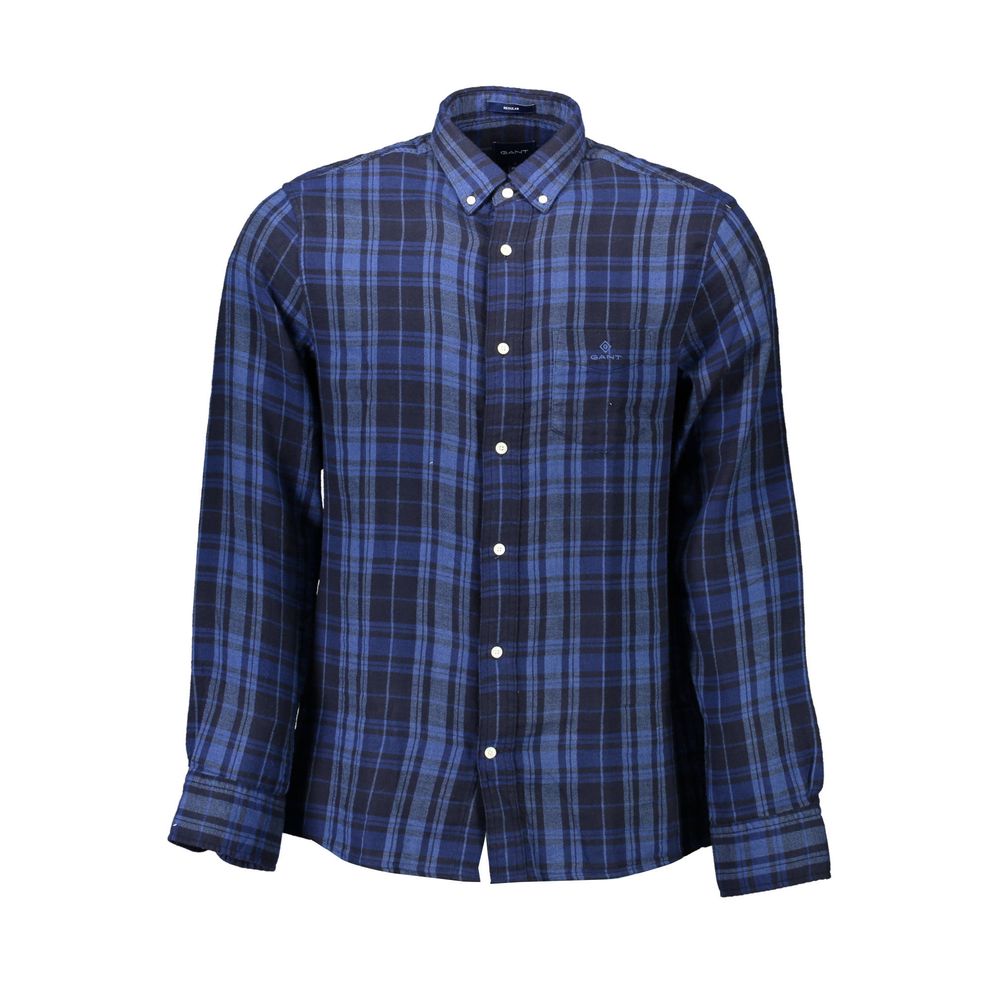 Gant Blauw Katoenen Shirt