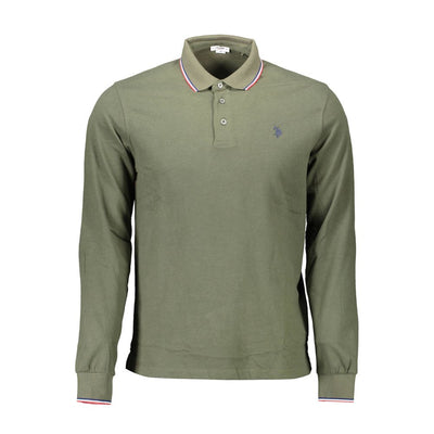 U.S. POLO ASSN. Green Cotton Polo Shirt