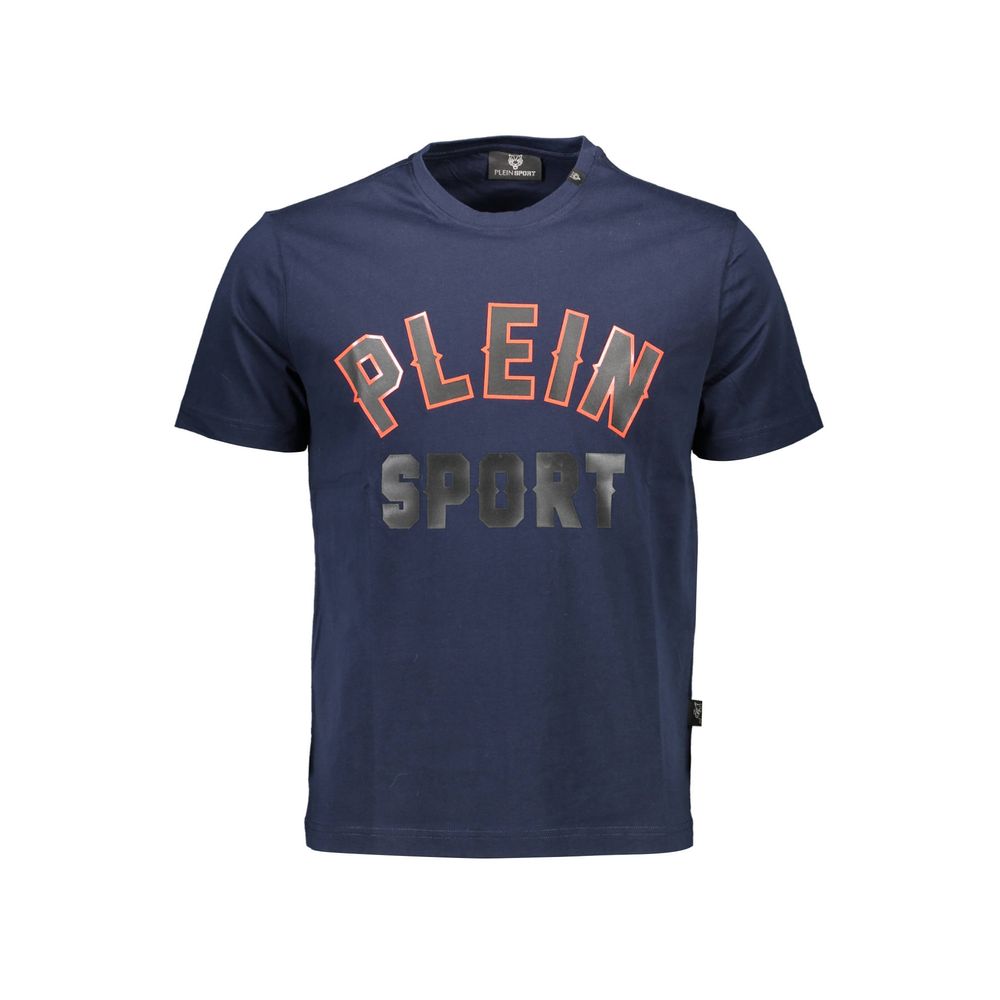 Plein Sport Blauw Katoenen T-shirt