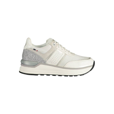 Baskets blanches en polyester US POLO ASSN.