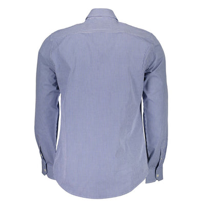 Harmont & Blaine Blue Cotton Shirt