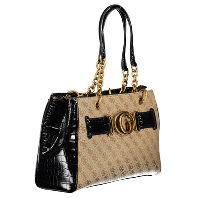 Sac à main Guess Jeans en polyéthylène noir