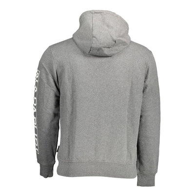 Napapijri Gray Cotton Sweater