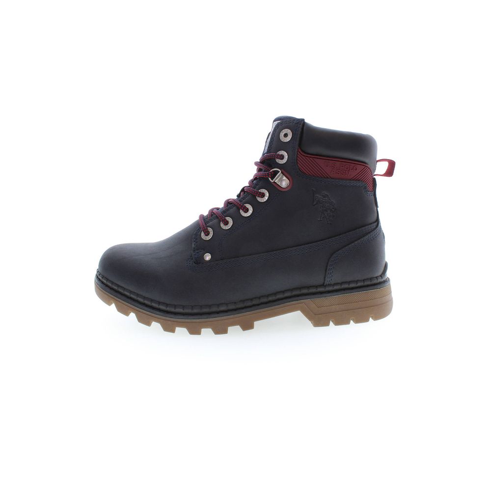 US POLO ASSN. Blauwe polyester laarzen