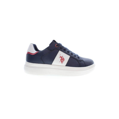 US POLO ASSN. Blauwe polyester sneaker
