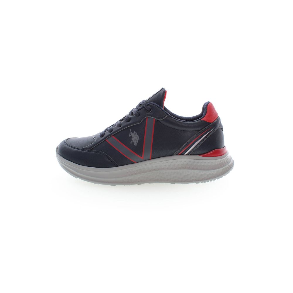 US POLO ASSN. Blauwe polyester sneaker