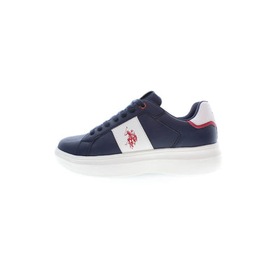 US POLO ASSN. Blauwe polyester sneaker