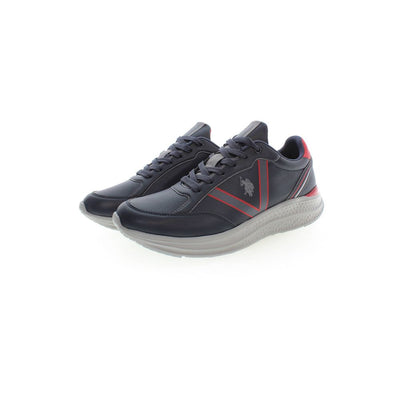 US POLO ASSN. Blauwe polyester sneaker