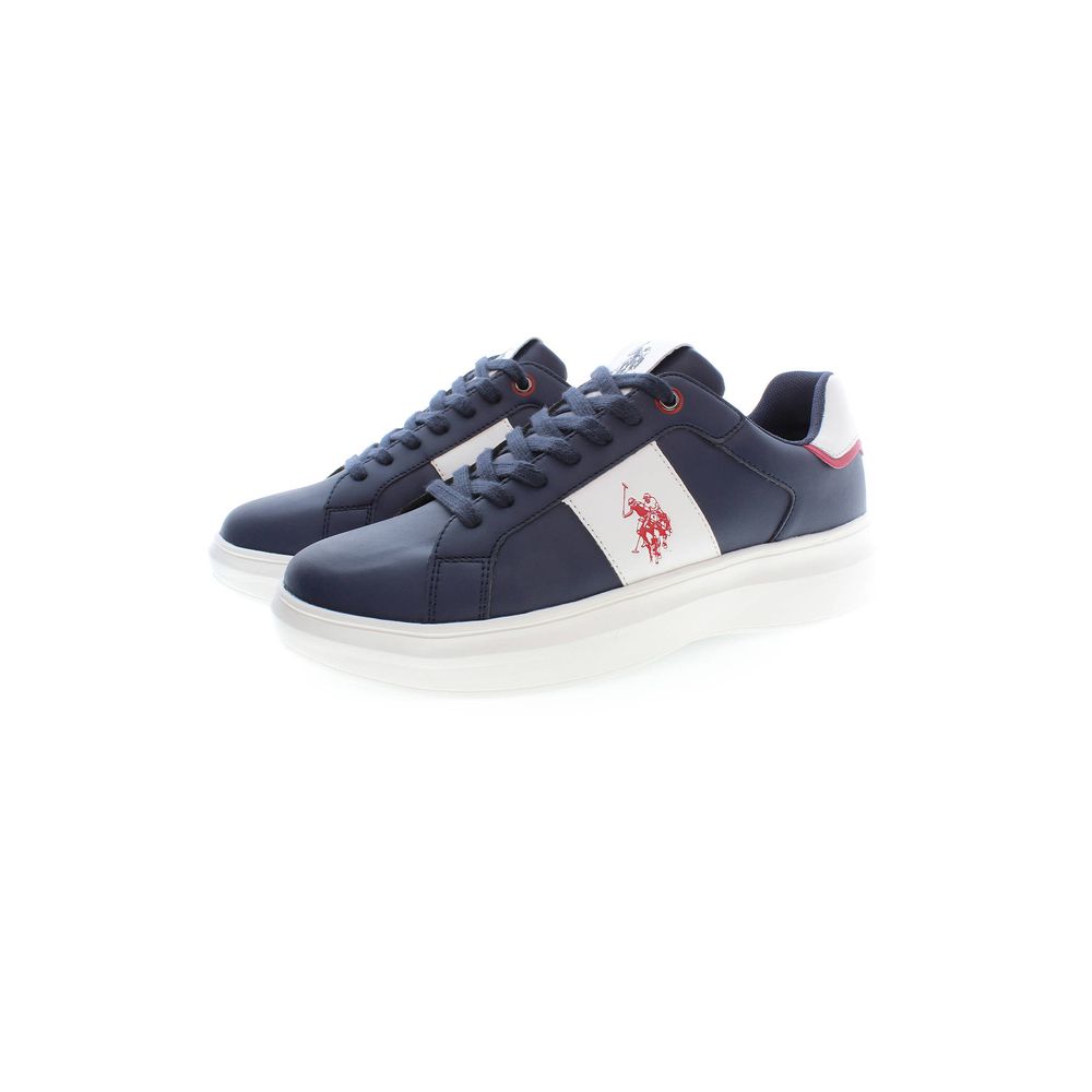 US POLO ASSN. Blauwe polyester sneaker