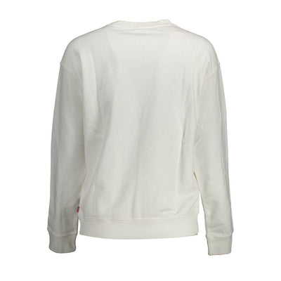 Levi's White Cotton Sweater