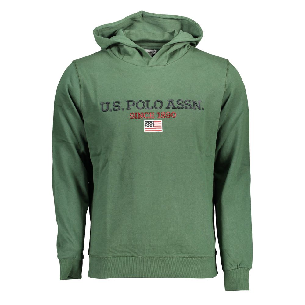 Pull en coton vert US POLO ASSN.
