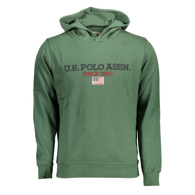 Pull en coton vert US POLO ASSN.